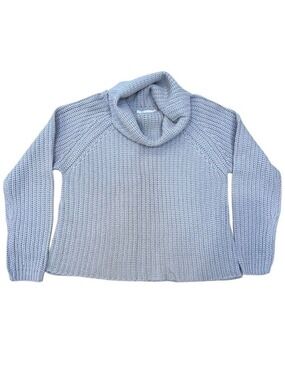 Jillian Harris X Privilege Light Grey Cowl Neck Long Sleeve Sweater-Size Small